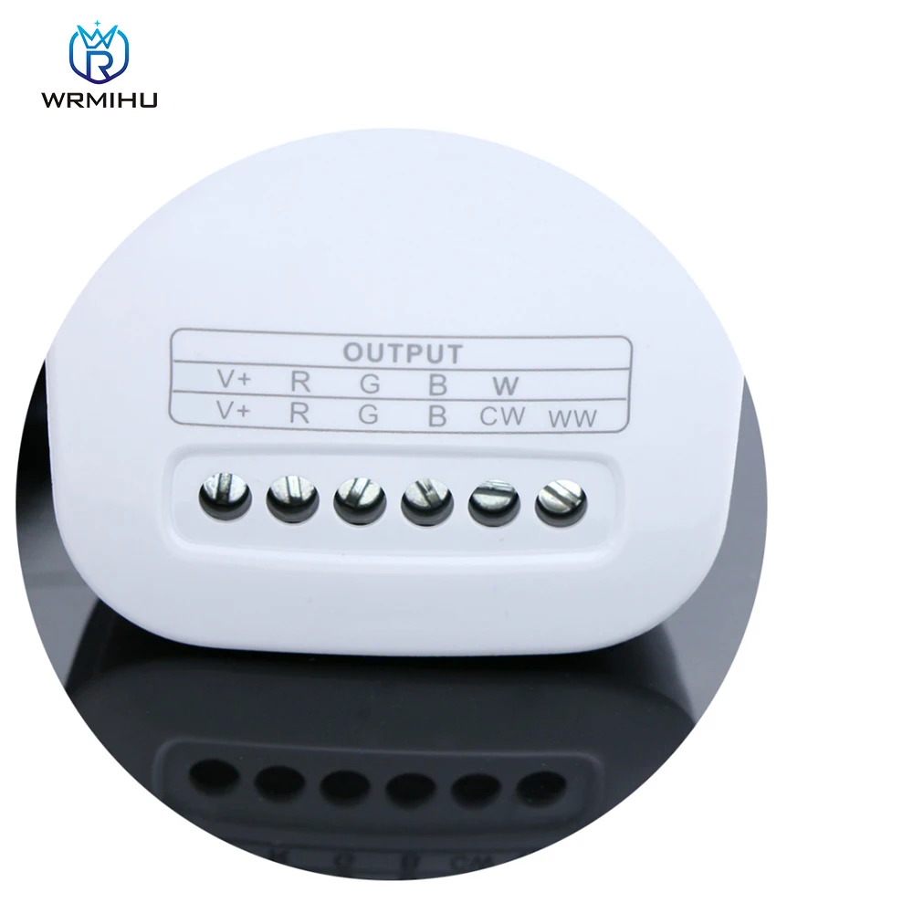 DC9-24V 2-In-1RGBW/RGB + CCT Smart Mobile APP Mesh LED Controller Einzigen Farbe/Farbe Temperatur/RGB 3-In-1Light streifen