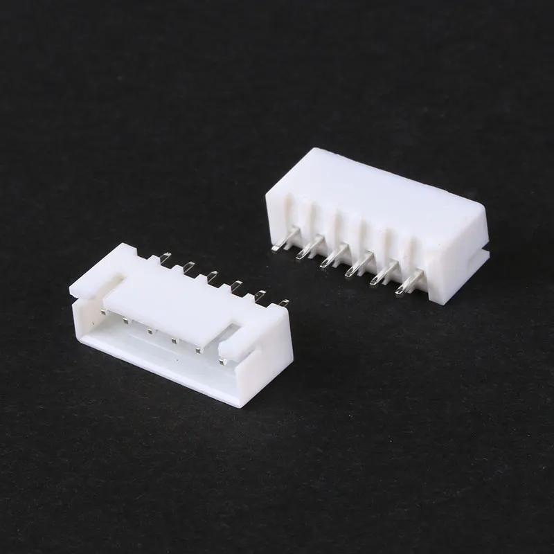 50PCS/Lot XH2.54 Pin Header Connector 2P 3P 4P 5P 6Pin 2.54mm Pitch XH For PCB jst