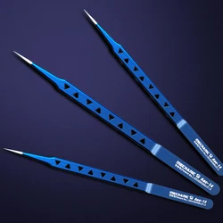 MECHANIC hollow heat-dissipating tweezers, lengthened thickened high hardness tweezers for repairing mobile phone PCB IC tweezer