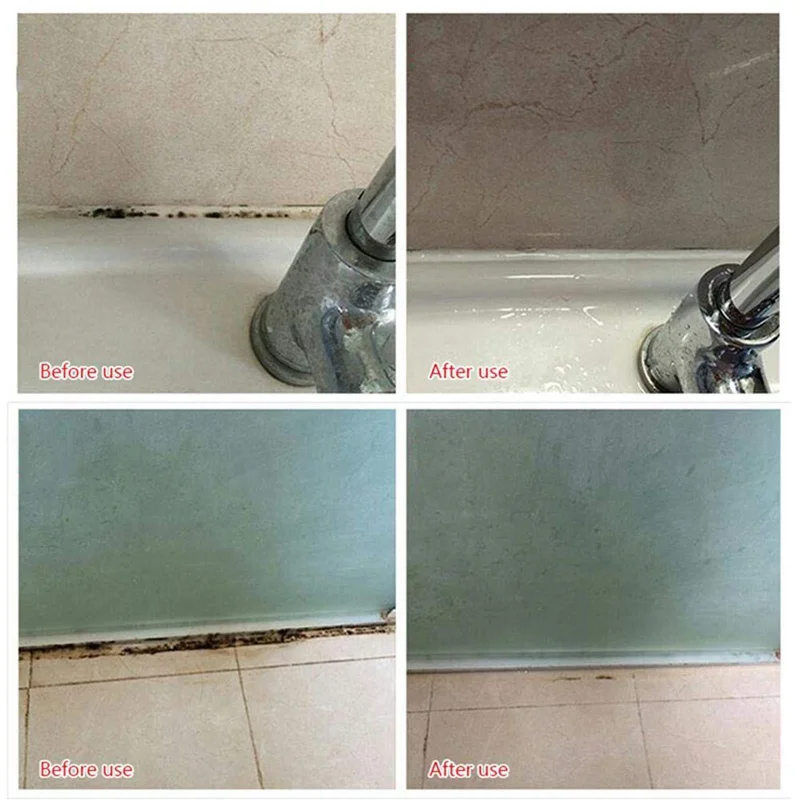 Wall Mold Mildew Remover Cleaner Caulk Gel Pool Tile Gap Spot Mold Remover Washing Machine Bathroom Mildew Gel D