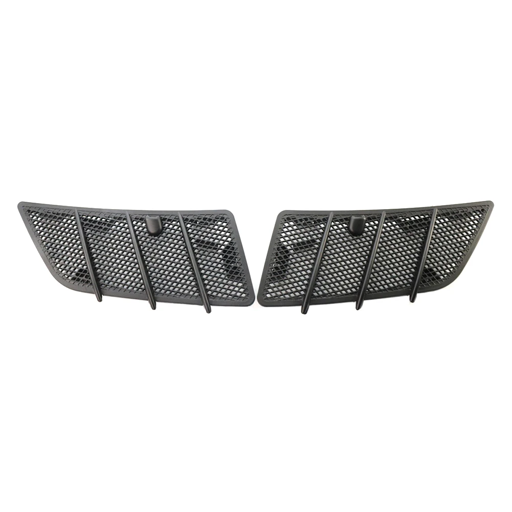 1 Pair Car Hood Air Vent Grille Cover For Mercedes Benz W164 GL350 GL450 ML350 ML450 2008 2009 2010 2011 ABS Plastic