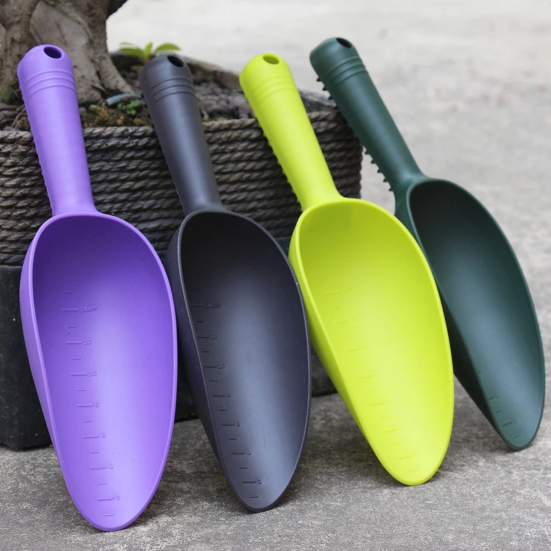 Plastic Flower Shovel Fleshy Vegetables Planting Soil Loosening Shovels Home Gardening Cultivation Hand Tools Beach Shovel