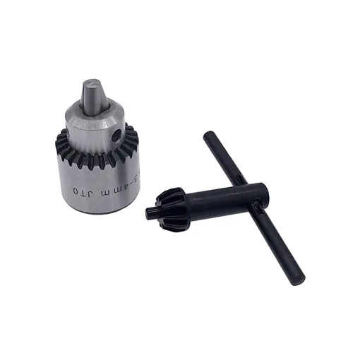 Imagen 2 del producto JT0 portabrocas montado cónico, Mini Portabrocas de 0,3-4mm, Micro y portabrocas, adaptador de accesorios de torno con llave