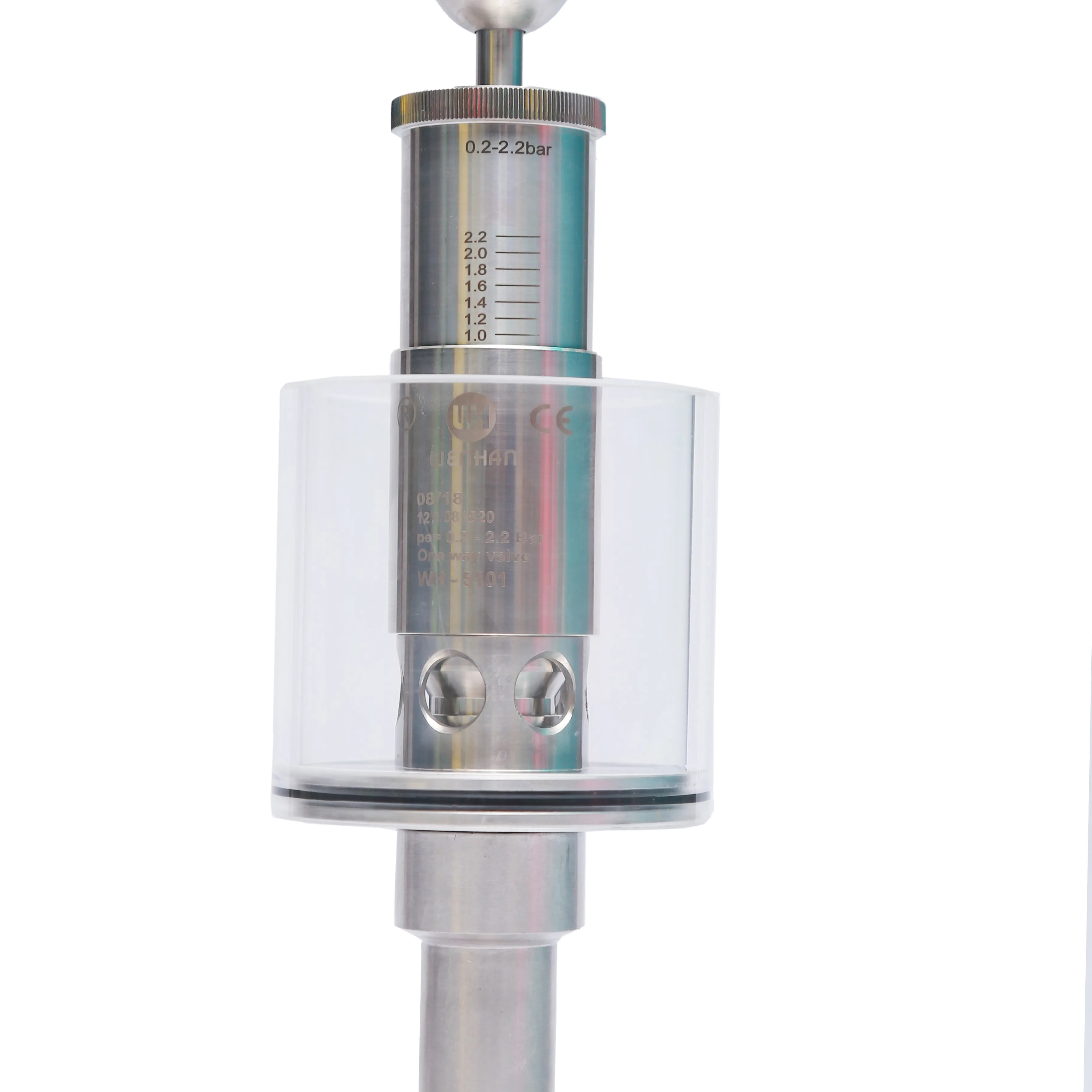 Sanitary stainless steel relief valve pressure relief valve