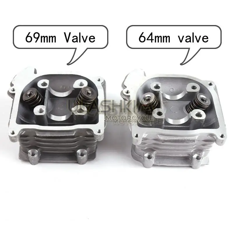 GY6 100CC CYLINDER HEAD GY6 50cc 80cc upgrade to 100cc Cylinder assy  4-stroke 139QMB Moped Scooter Kart ATV Q