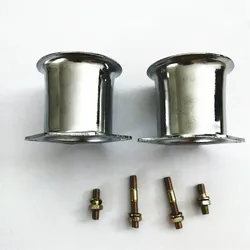 Chrome air horns replacement for Solex Dellorto Weber EMPI IDF 40 44 48 IDF 40idf 44idf 48idf  Carburetor