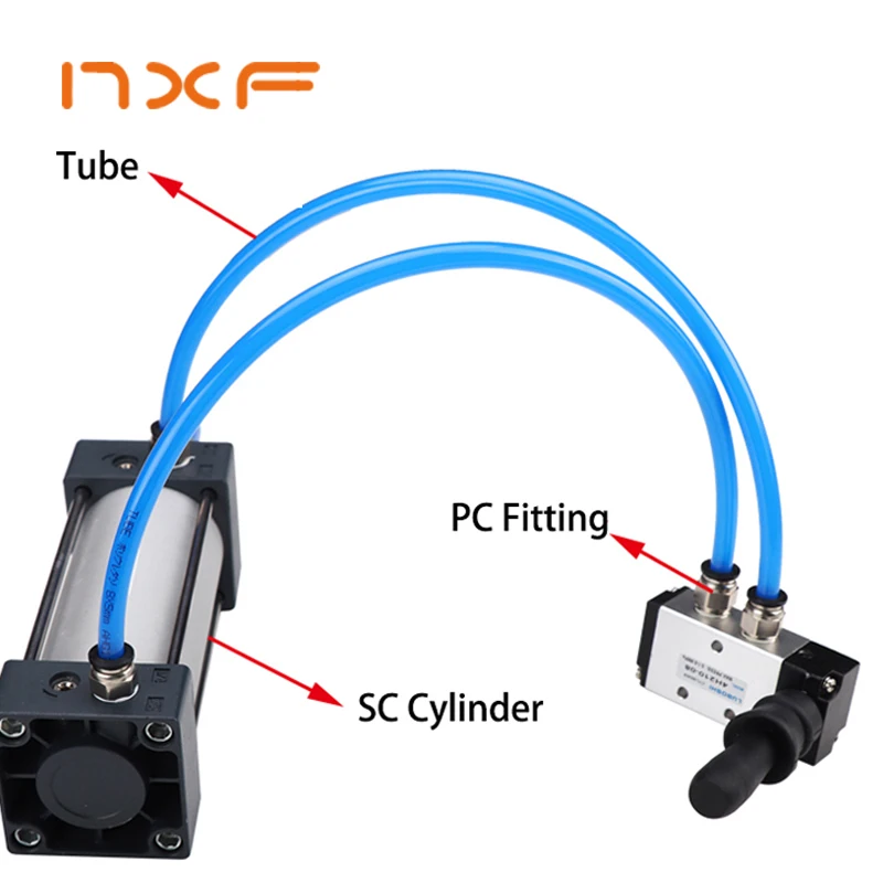 Przełącznik zaworu powietrza klucz ręczny 4H210-08 4H310-10 4H410-15 sterowanie pneumatyczne Pull 1/4 "2 pozycje 5 portów płyta rewersyjna