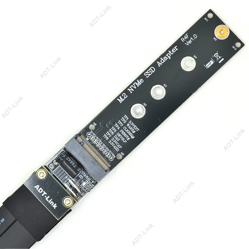 mPCIe WiFi Wireless network card interface extension line switching mini PCI-e M.2 NVMe SSD Speak to the mainboard mini-PCIe