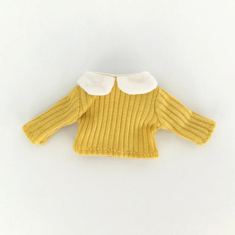 OB11 Long Sleeve Top Doll Cloth Top 1/12 BJD Doll Accessories GSC OB11 Doll Clothes Shirt