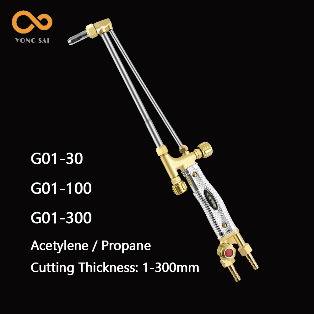 304 Stainless Steel Explosion-proof Anti-tempering Oxygen Gas Liquefied Propane Acetylene Cutting Torch Copper Cutting Gun