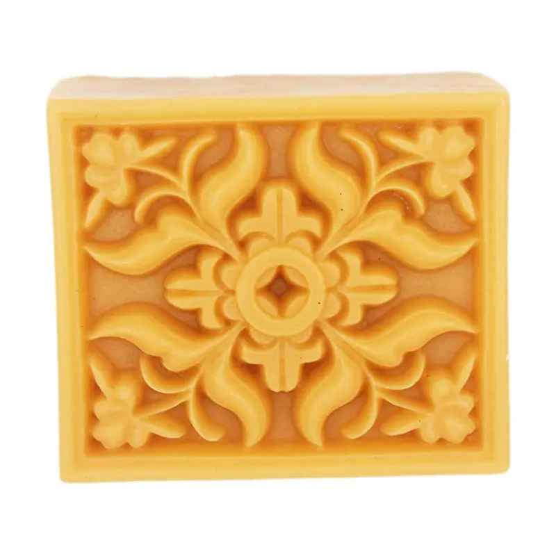 Engraving Flower Soap Mold Craft Art Silicone Soap Mold Craft Molds DIY Handmade Soap Molds