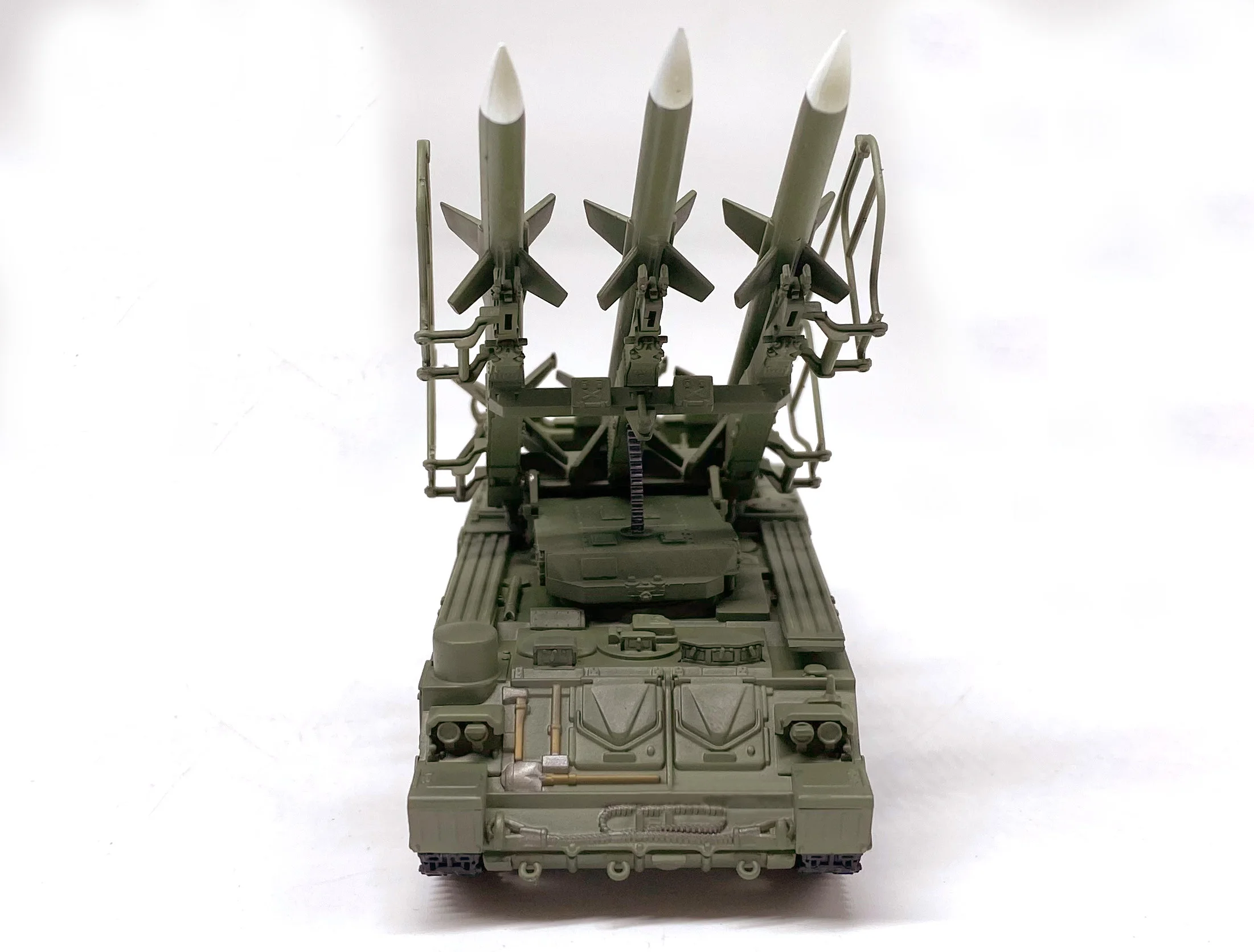 1: 72 sam-6 air defense missile launcher model  East Germany painting  Painting by the guards  EM35109 35110  Collection model