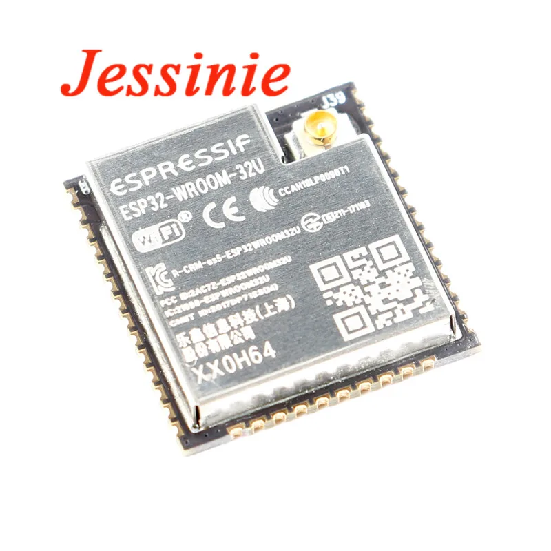 ESP32-WROOM-32U-N16 ESP32-WROOM-32U 16MB Flash ESP32 Dual Core MUC Mode WIFI Wireless BLE Module 128Mbit for Internet of Things