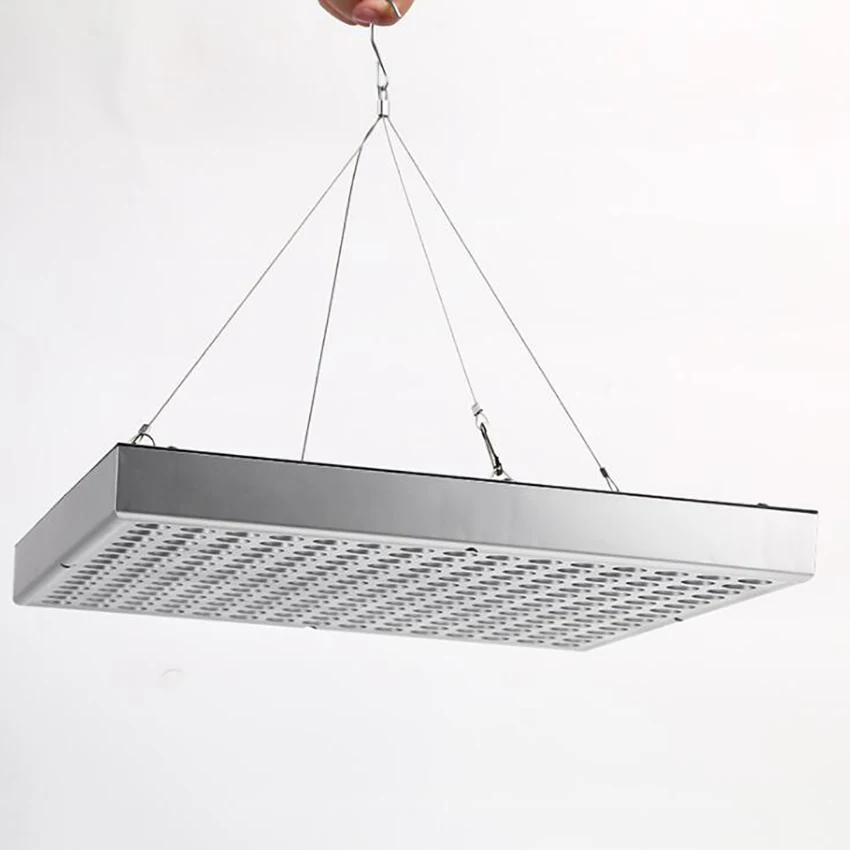 Luce progressiva a LED a spettro completo, luci per piante, pannello rosso, blu, lampada da coltivazione per serra e fioritura di piante da interno, 45W