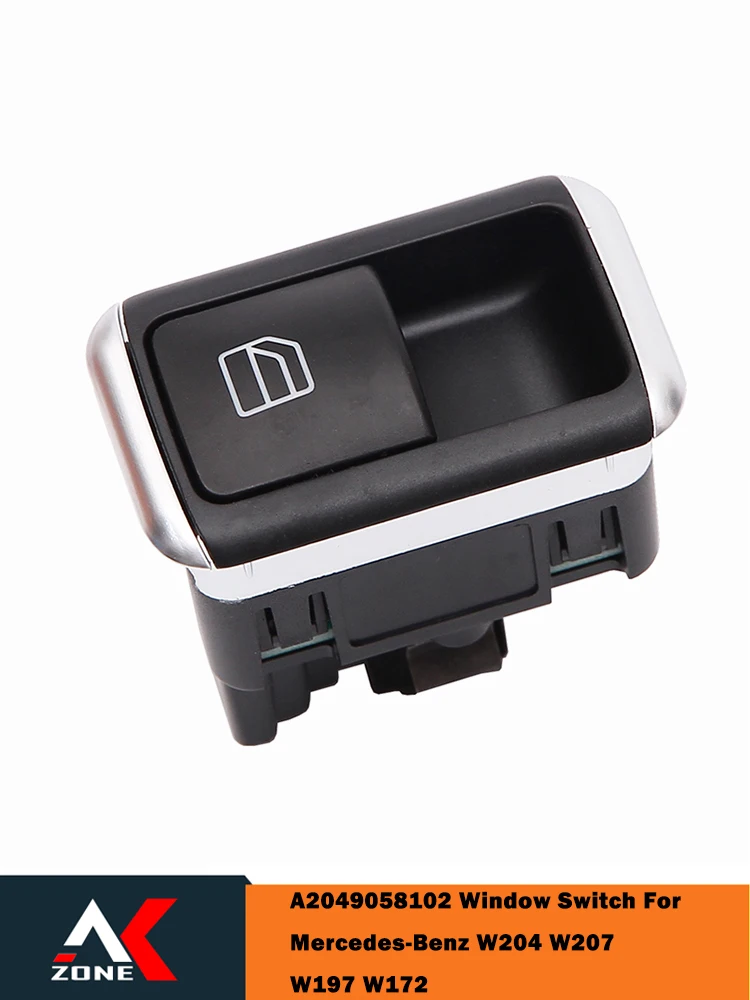 High Quality Electric Pasenger Window Switch For Mercedes-Benz W204/W207/W197/W172 Black 2049058102 Car Accessories