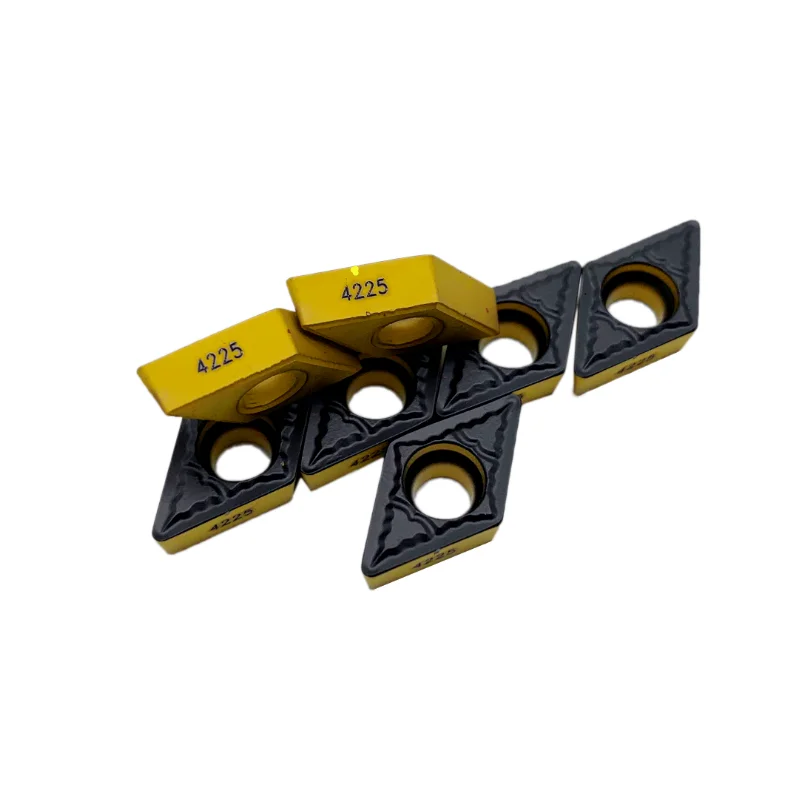 10PCS DCMT 11T304 4230 4240 11T308-PM 4225 Internal Turning Tools Carbide insert High quality Lathe cutter Tool