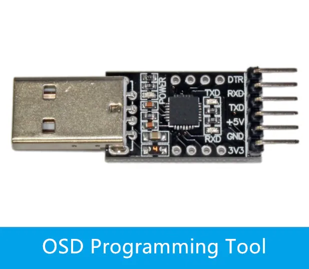 MiniOSD Mini OSD Board On Screen Display Video Record for Mavlink Support APM PIXHAWK RC Flight Controller FPV Spare Part