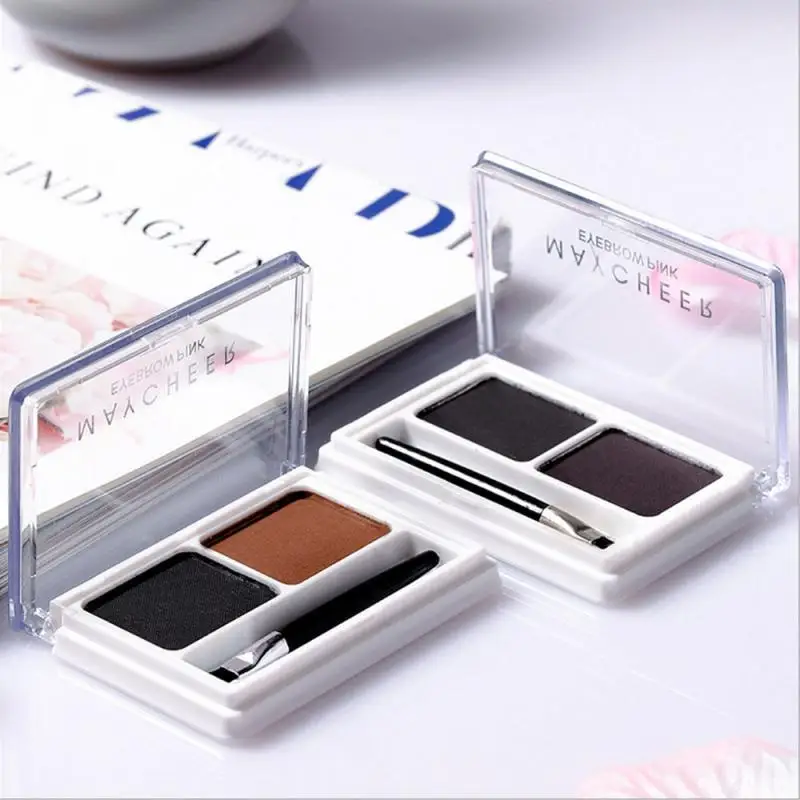 Two-color Eyebrow Powder Thrush Waterproof And Sweat Proof Easy To Color Natural Cosmetics Makeup TSLM1