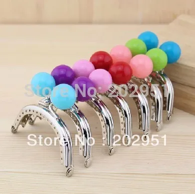 1PCS 26cm Antique Bronze M Shape Embossed Candy Bead Big Metal Purse Frame Bag Kiss Clasp Handle DIY Accessories