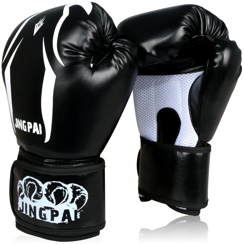 

Breathable Muay Thai kick Boxing Gloves Kungfu martial arts Women Men Fighting grappling punching sparing sandbag glove Mitts