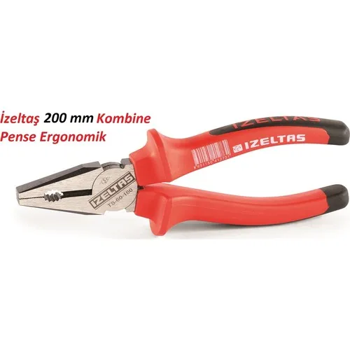 Izeltaş 200 mm Combination Pliers Ergonomic