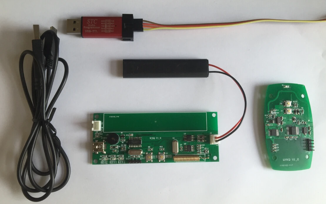 

PKE Development Board Car Keyless System AS3933 Intelligent Key Development Board