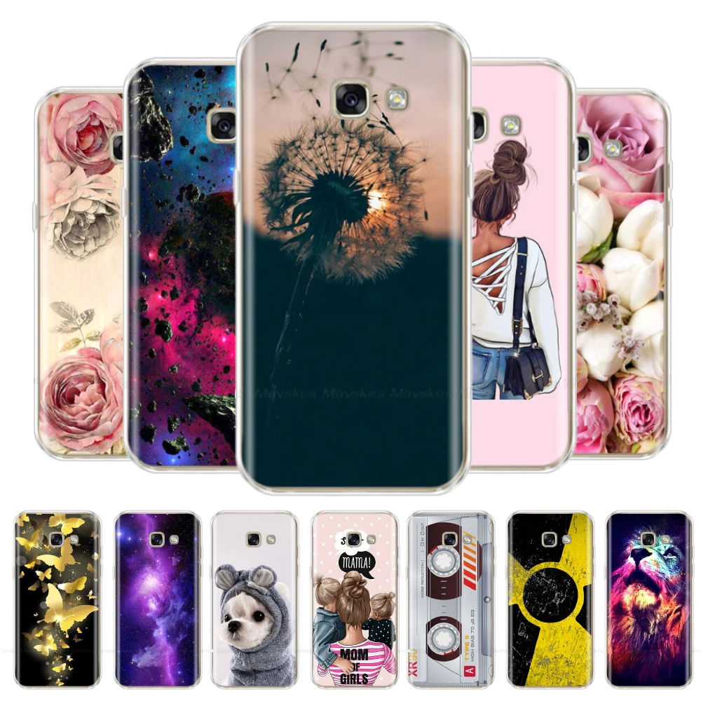 For Samsung Galaxy A5 2017 Case A520 A5 Silicon Cute Phone Shell For Samsung A5 2016 Back Cover A510 A510F Protector Bumper Case