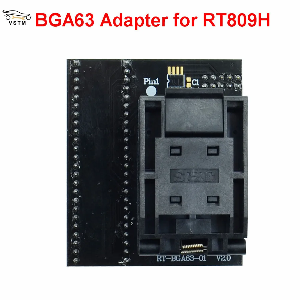 BGA64 Special EMMC Adapter For RT809H Programmer RT-BGA64-01 Socket 1.0mm spacing frame 11*13mm Original Fast Shipping