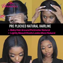 Princess HD Lace Front Human Hair Wig #2