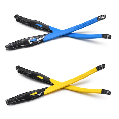 Imagen 2 del producto HKUCO-patas de marco de repuesto de goma, logotipo Multicolor, transparente, negro, para gafas Crosslink Sweep/Switch