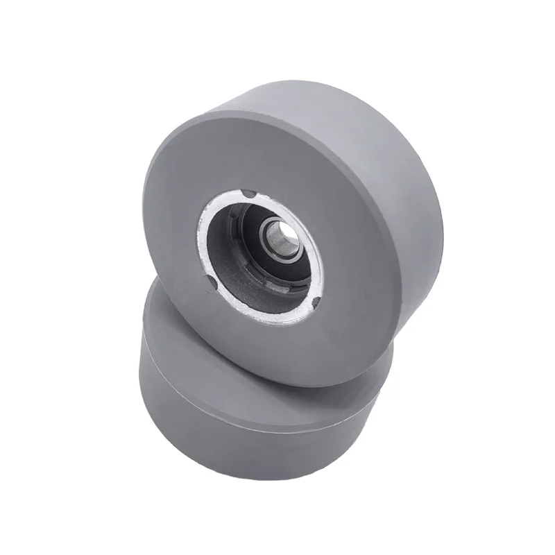 10 قطع من عجلة الضغط المطاطية مع سطح أملس محمل لآلة ربط الحواف KDT