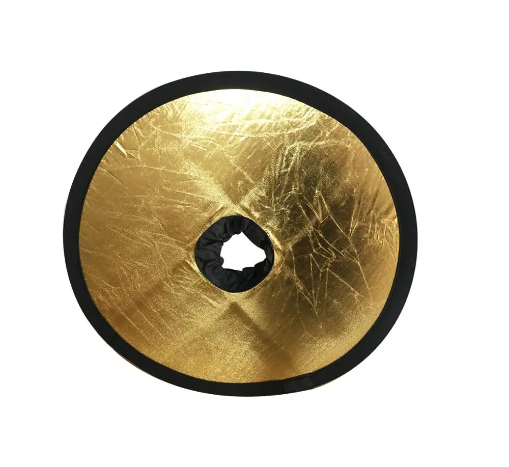 2 в 1 полый отражатель 45 см отражатели без покраски черная и серебряная сумка с двойным лицом уличная фотография легкая сумка для переноски