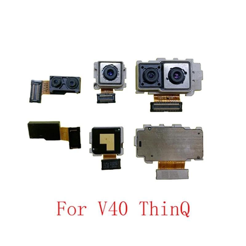 Back Rear Front Camera Flex Cable For LG V10 V20 V30 V40 V50 V60 ThinQ Big Small Camera Module Repair Replacement