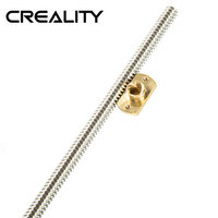 2pcs Lead 8MM 365MM 515MM Ender-3 V2 Z axis Rod Lead Screw+brass nuts for Ender-5 CR-10S CR-10 V2 CREALITY 3D Printer Parts