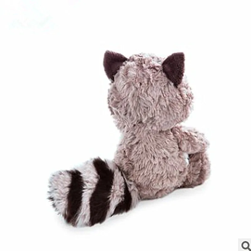 28/35/50cm Raccoon Plush Toy Forest Friends Stuffed Toy Girl Sleeping Pillow Big Tail Animal Doll Cute Creative Toys Kids Gift