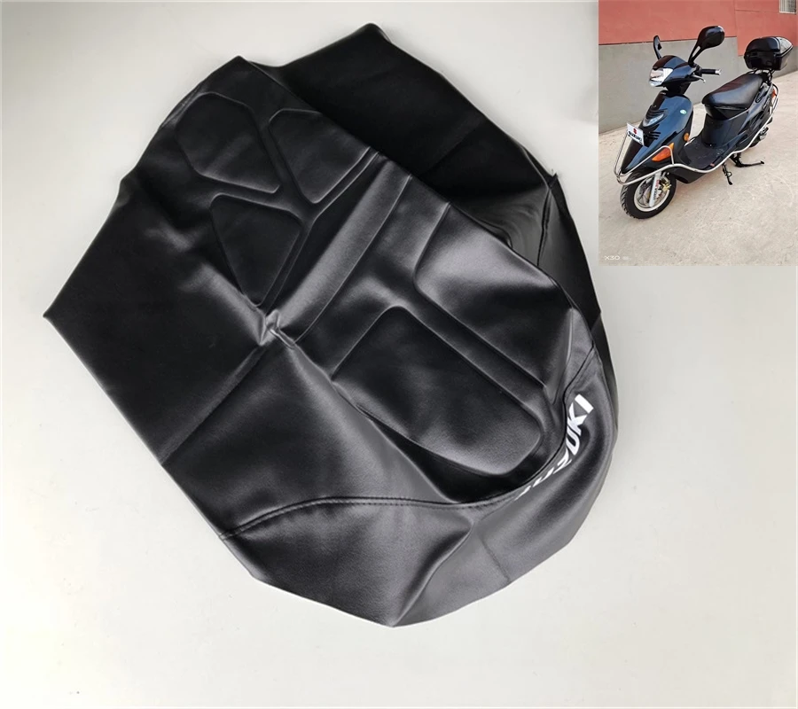 Replacement Thick Motorcycle Seat Cover Cushion Guard Waterproof for Suzuki AN 125 HS125T AN125 QS150T HJ125T-7