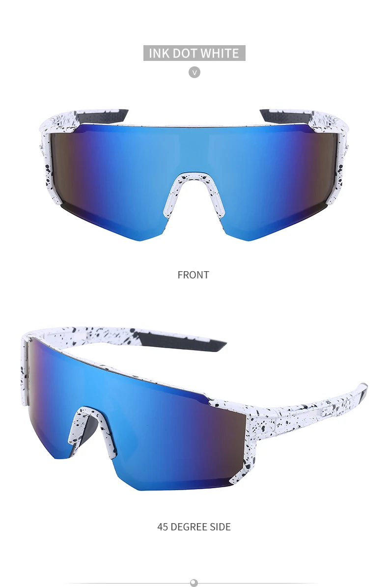 Übergroße randlose Sport-Polarisations-Sonnenbrille für Damen, neue modische rahmenlose Shield-Sonnenbrille für Herren, Outdoor-Fahrradbrille 2026 – Detail 19