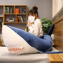 Big Size Soft Toy Plush Shark Stuffed Toys Plush Toys Sleeping Cute Pillow Cushion Stuffed Animal Gift