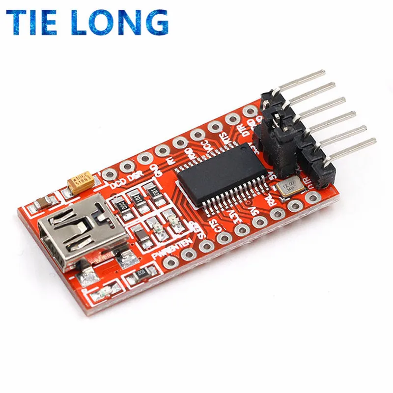 TIELONG FT232RL FTDI USB 3.3V 5.5V to TTL Serial Adapter Module for Arduino FT232 Mini Port.Buy a good quality Please choose me