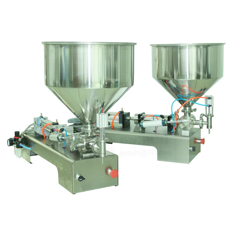 SHENLIN 25-250ml pasta stuff filling machine pneumatic filler SS304 food safe resort machine for packaging chemicals bottling