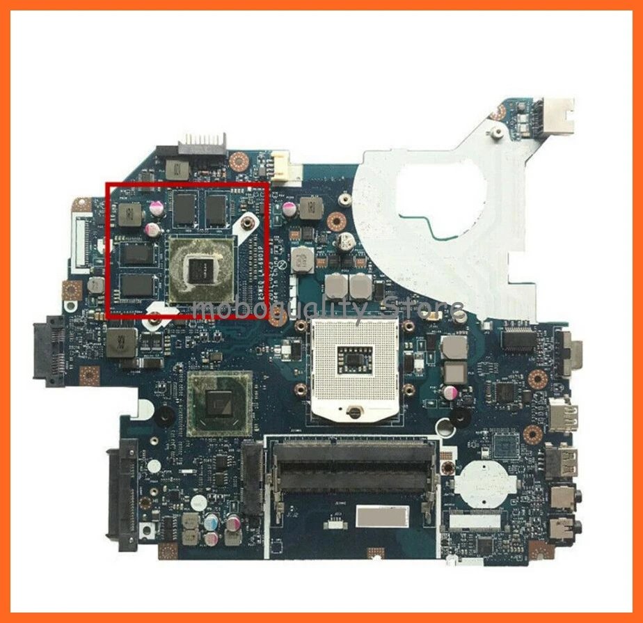 

P5WE0 LA-6901P для ACER Aspire 5750 5755 5750 г 5755 г материнская плата для ноутбука HM65 DDR3 2 ГБ графический процессор 100% полностью протестировано
