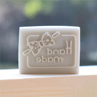 Handmade Soap Letters DIY Soap Stamp Resin Acrylic Handmade Seal Organic Natural Soap Making Tools