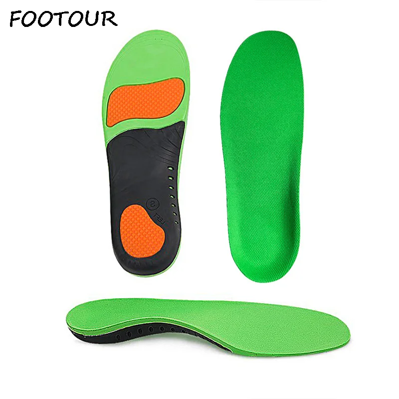 

FOOTOUR Orthopedic Insoles for Flat Feet Arch Support Orthopedic Pad Men Women Massaging Shock Absorption Sports Shoes Inserts