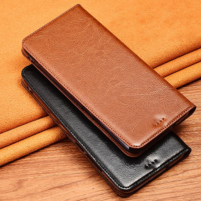 

Luxury Genuine Leather Case Flip Cover for Motorola Moto G10 G20 G30 G50 G40 Fusion G100 Power Protective Cases