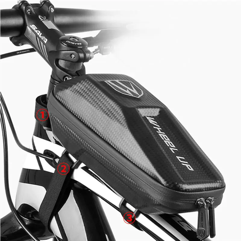 

Faroot Cycling Bike Bicycle Top Front Tube Bag Waterproof Frame Bag Big Capacity Bicycle Pannier Case Bike Accessories