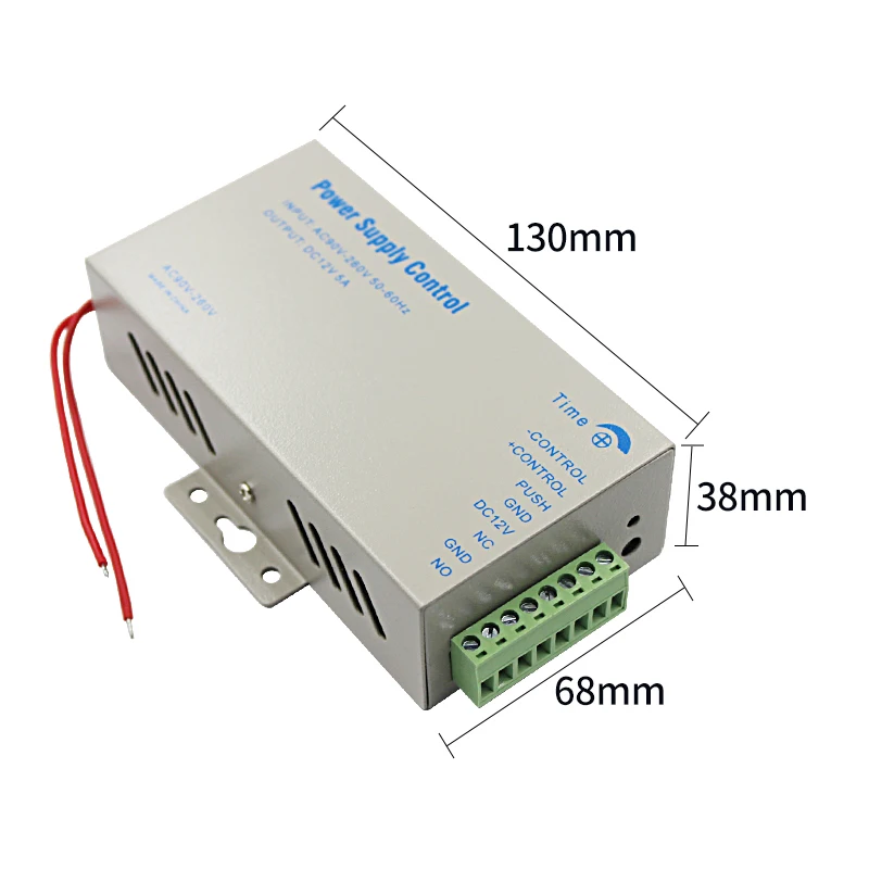 DC 12V 3.5A/5A Access Control Door Switch Power Supply Adapter - Universal AC 90-260V for Access Control Machines