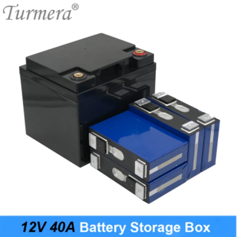 Turmera 12V แบตเตอรี่กล่องสำหรับ3.2V Lifepo4ใช้แบตเตอรี่สามารถสร้าง100Ah To 40Ah สำหรับระบบพลังงานแสงอาทิตย์แหล่งจ่ายไฟอย่างต่อเนื่อง