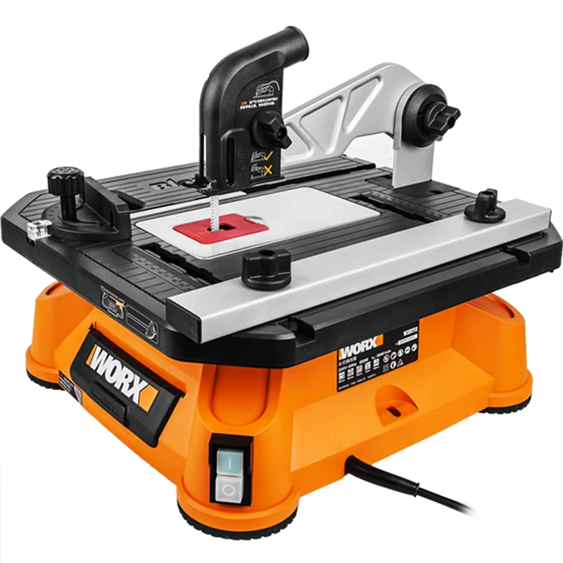 

220V Multi-function Table Saw WX572 Jigsaw Chainsaw Cutting Machine Sawing Tools Woodworking 650W Domestic Power Tools 1PC