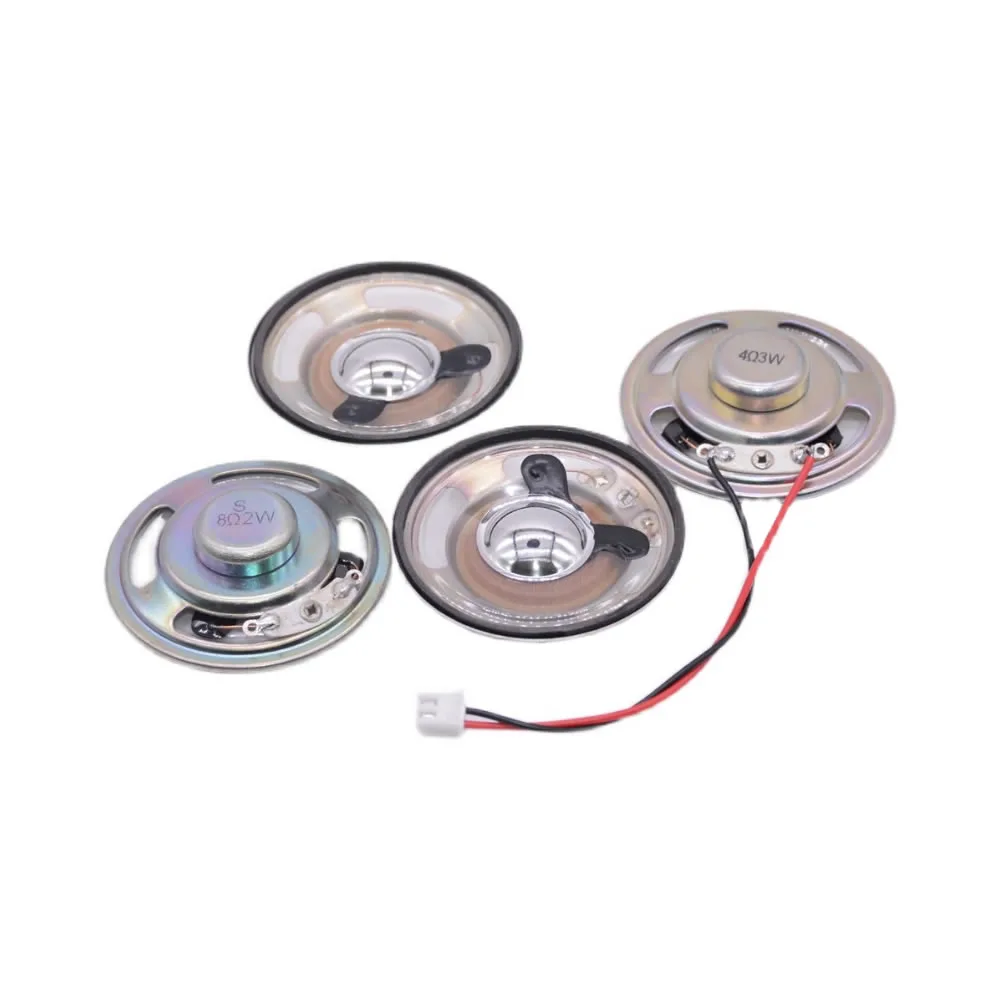 PVC mold waterproof speaker 4 ohm/8 ohm/2W/3W 50mm small horn children's toy small audio amplifier sounder