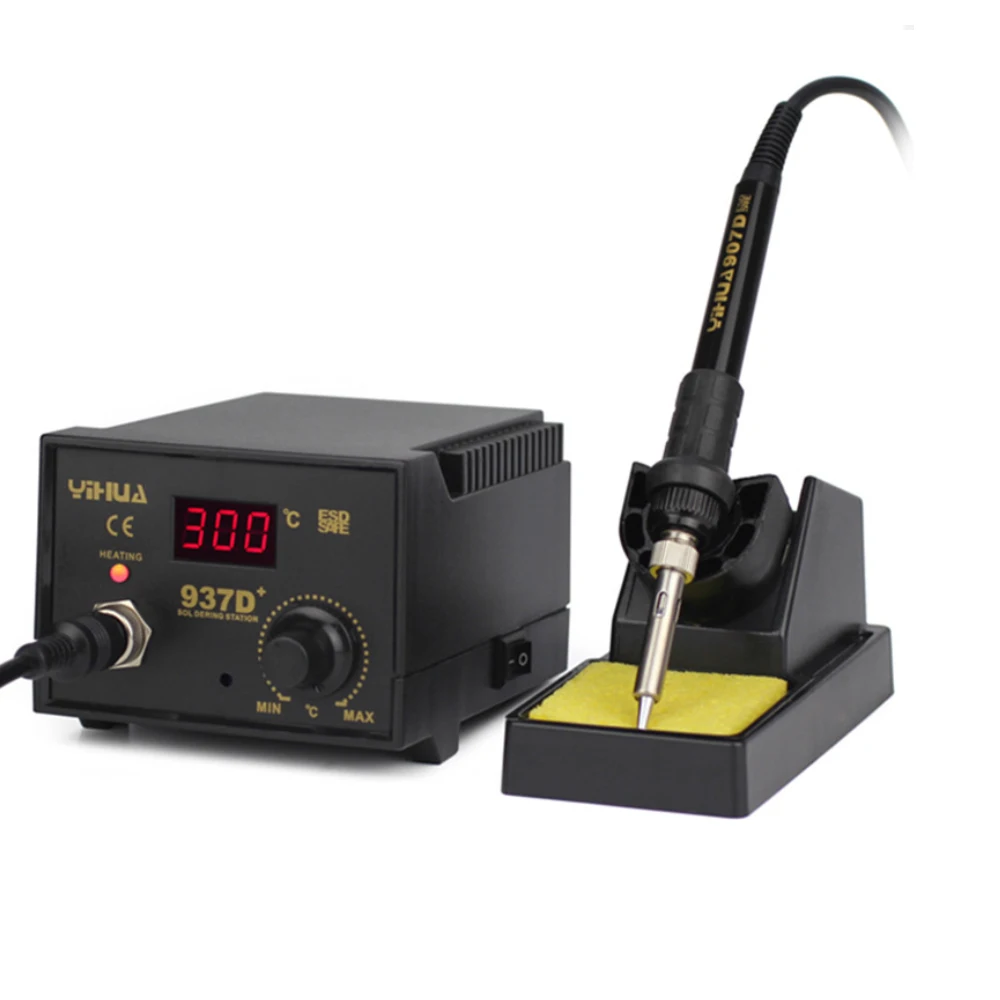 YIHUA-937D  937D+ 45W /60W Lead-free/Thermal control/Thermostat soldering Iron station  Eruntop 936 Constant Temperature Antista